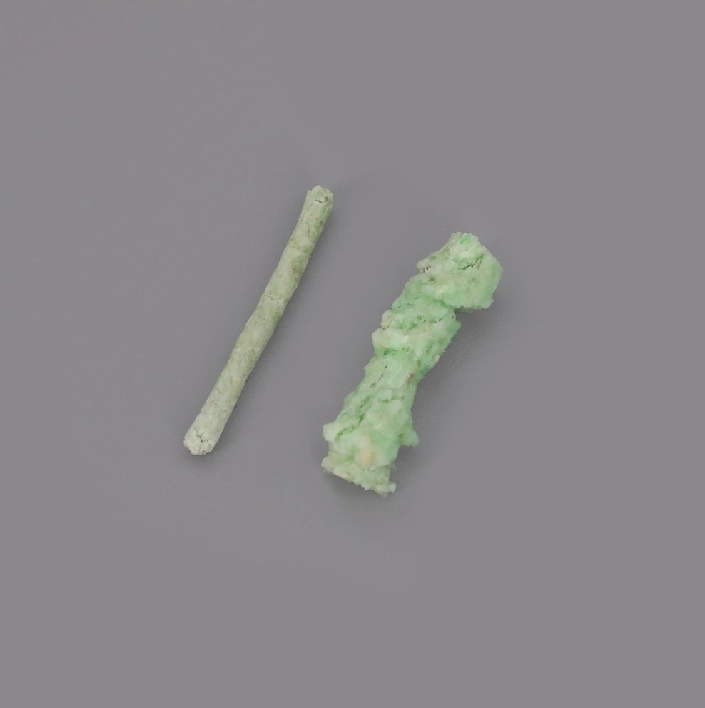 1.5 mm緑茶豆腐猫のごみ
